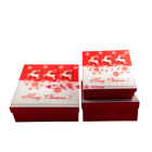 Κουτί Χριστουγεννιάτικο με Τρισδιάστατους Ταράνδους Σετ 3 Τεμαχίων( Πωλούνται και μεμονωμένα)